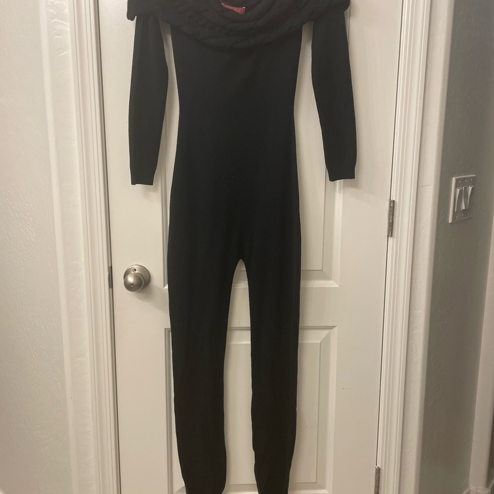 Lilly’s Kloset Chic Black Off-Shoulder Jumpsuit